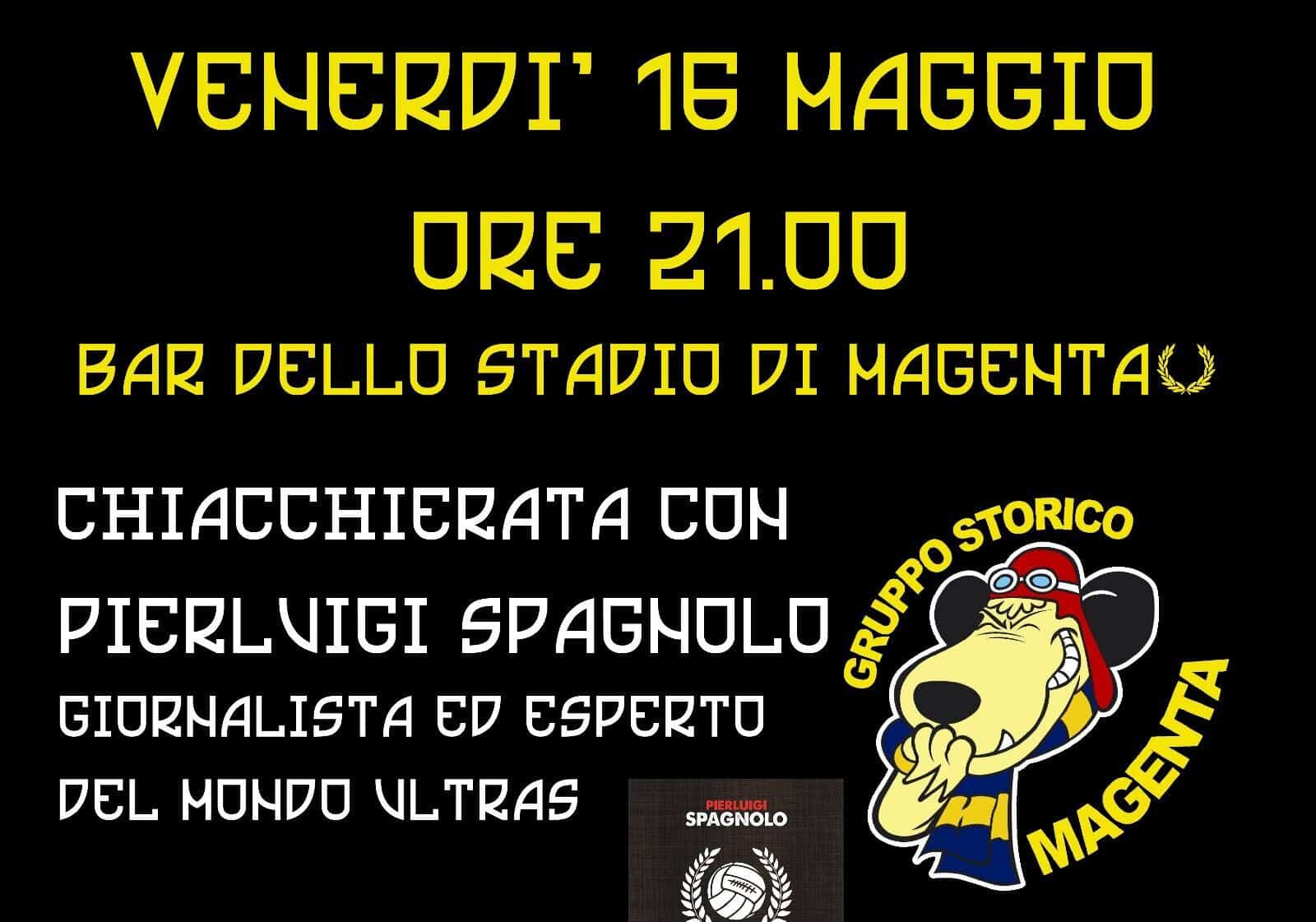 Il Gruppo Storico Magenta ospita Pierluigi Spagnolo per una serata sul mondo Ultras