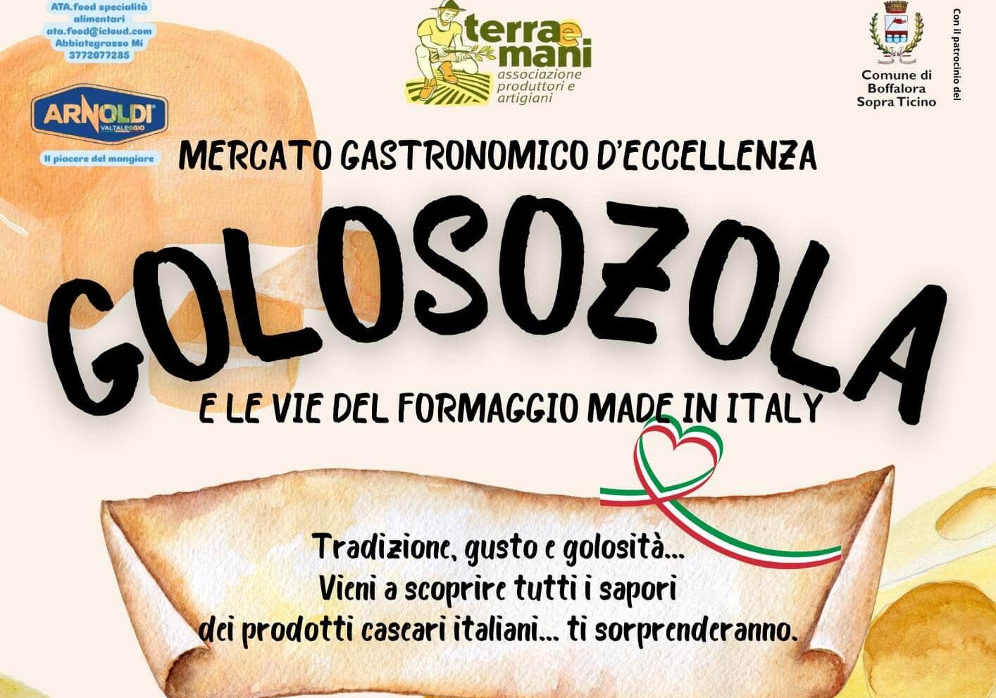 GOLOSOZOLA: a Boffalora  una domenica di gusto e tradizione tra i sapori del formaggio italiano