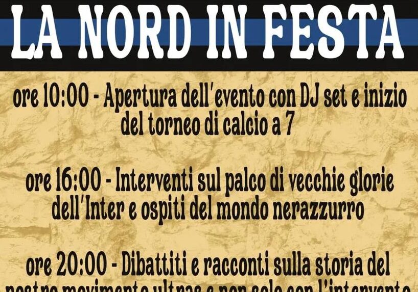 Trezzano sul Naviglio: sabato 7 Giugno la Curva Nord in festa. “Ripartiamo da noi”