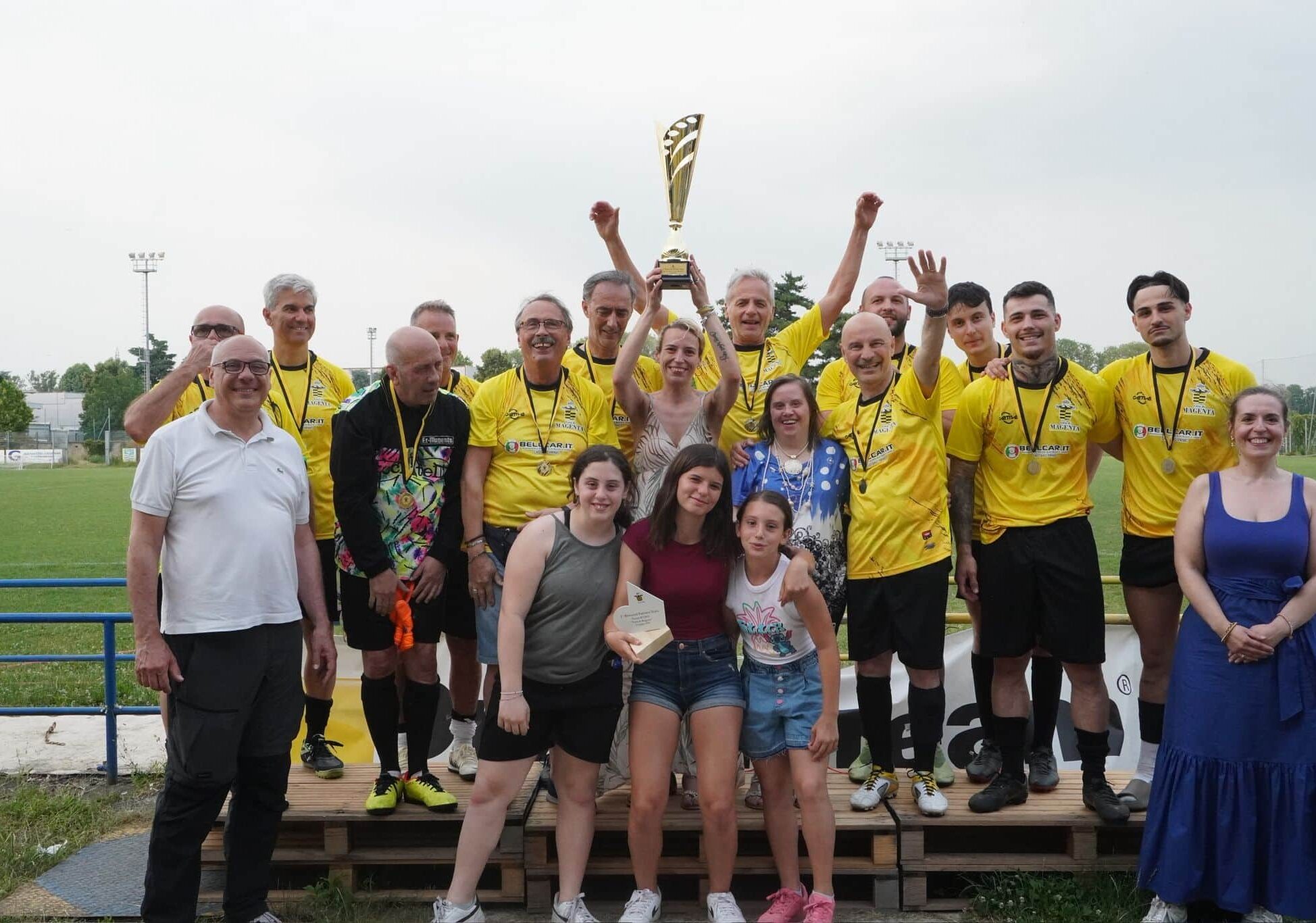 1° Memorial Fabrizio Testa – Torneo di Calcio “Città di Magenta”: vincono le Vecchie Glorie