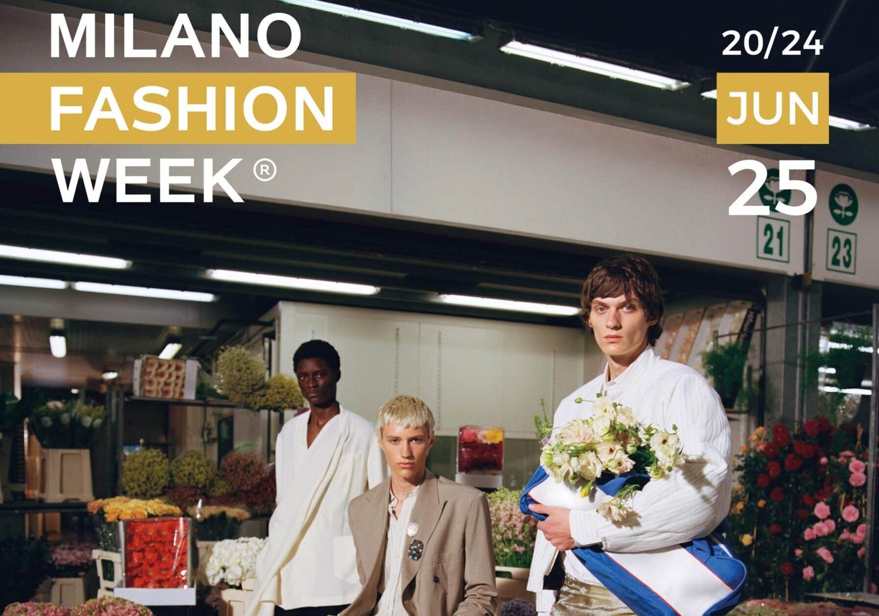 Milano Fashion Week, tornano le sfilate della moda uomo dal 20 al 24 giugno