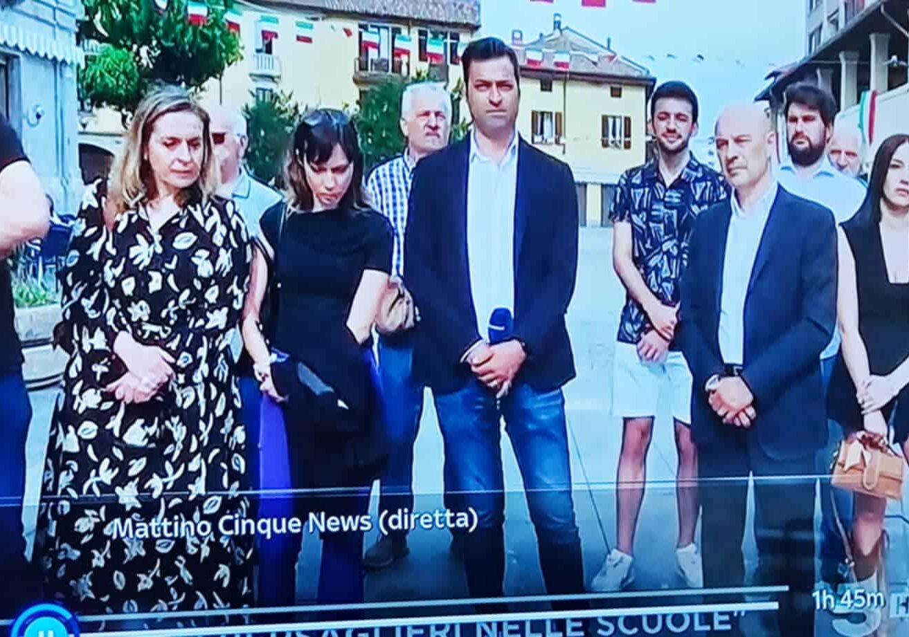 Mattino Cinque in diretta da Magenta: il caso Bramante-Bersaglieri finisce sul piccolo schermo (VIDEO)