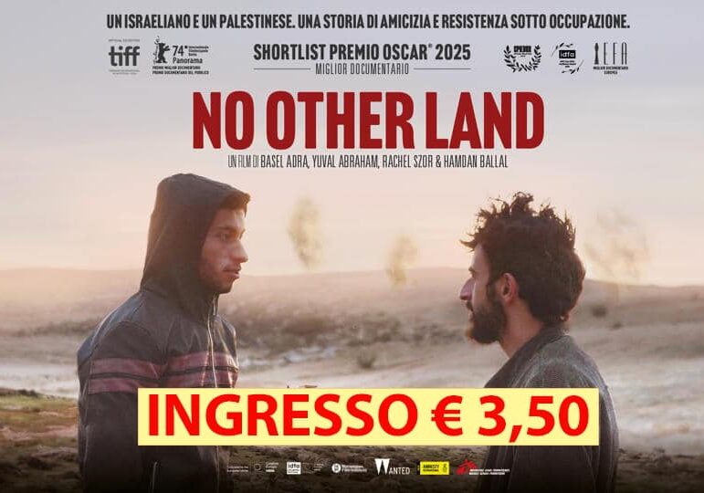 “No other land” premio Oscar per il miglior film documentario, in prima visione al Nuovo di Magenta il 10 giugno.