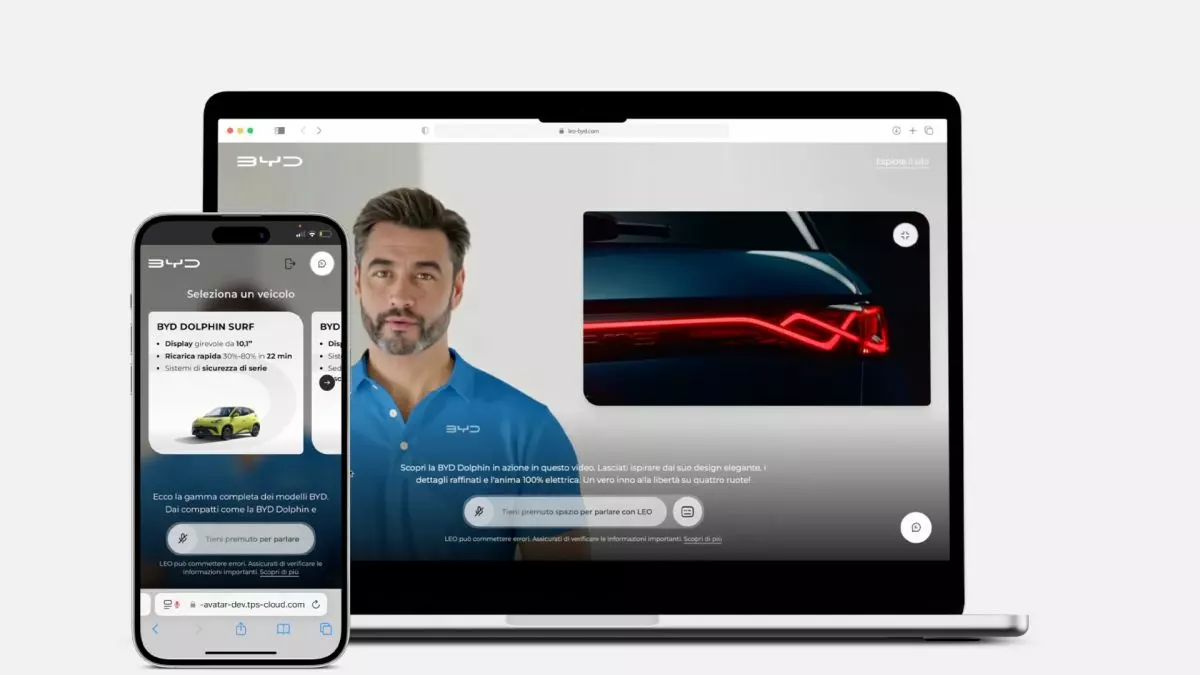 BYD presenta Leo, il nuovo Avatar AI che rivoluziona scelta auto ideale
