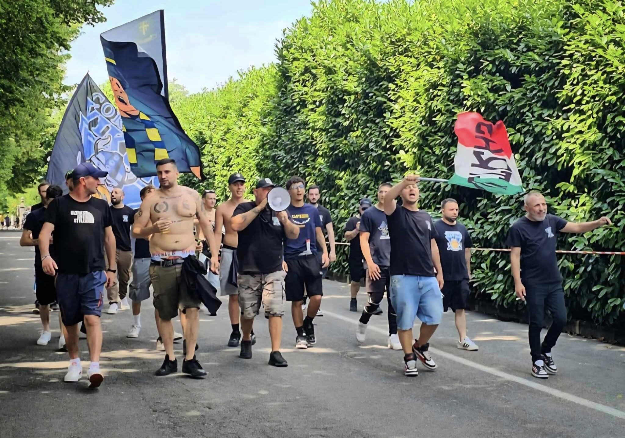 Messaggio chiaro dei Viking Corbetta: ‘noi ci saremo sempre e comunque’
