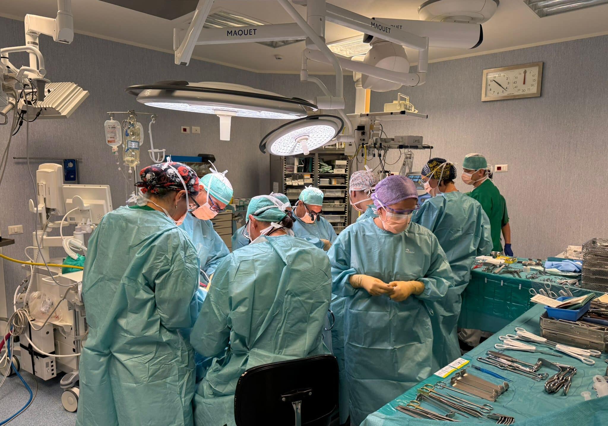 Ospedale di Legnano: straordinario intervento maxilo facciale su paziente oncologico