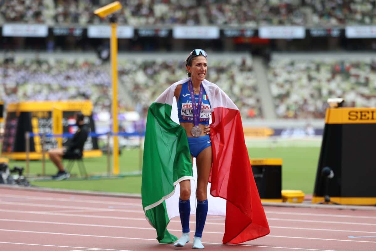 Palmisano argento iridato nella 35 km di marcia