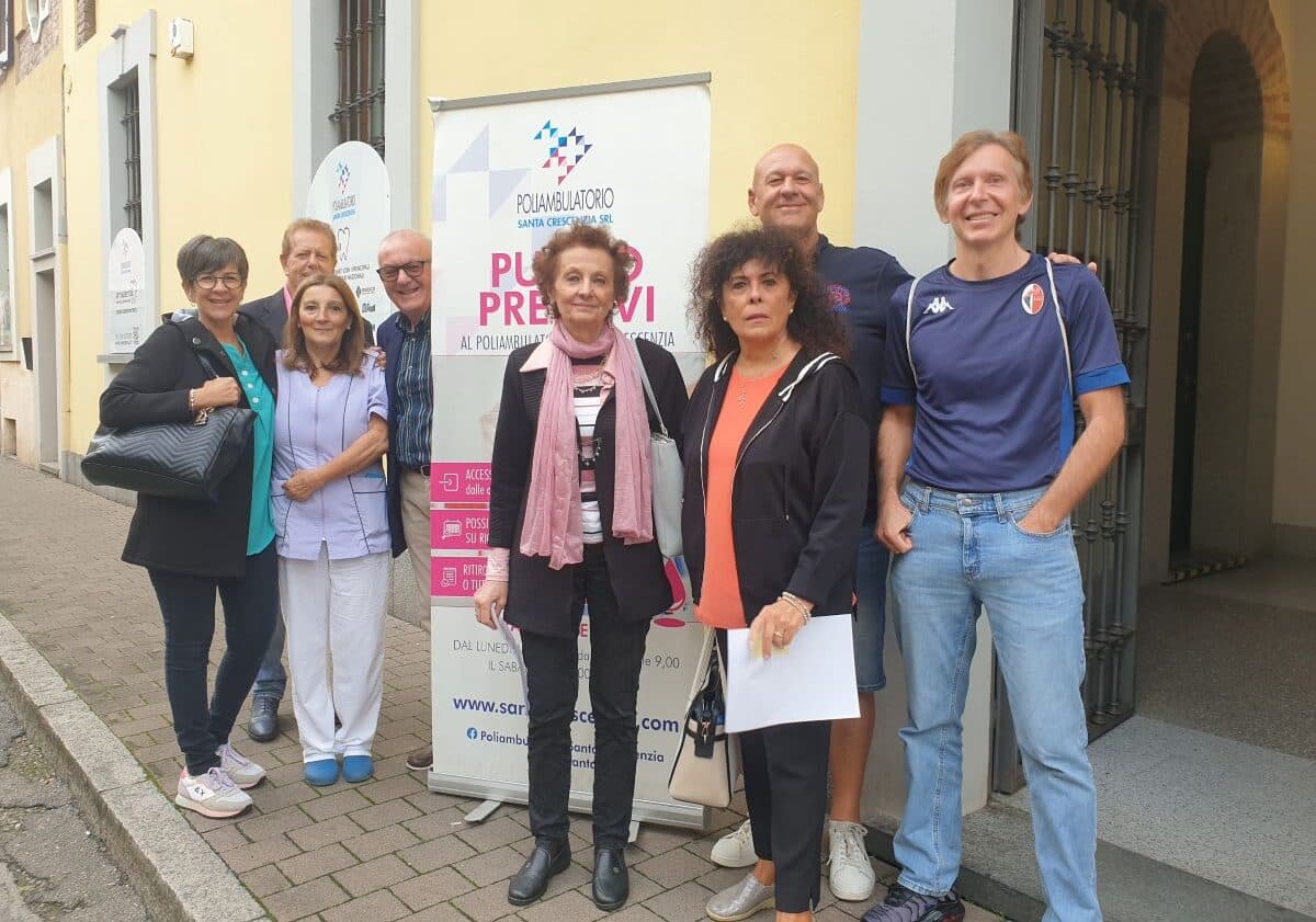 Magenta: Poliambulatorio Santa Crescenzia e Aicit, la collaborazione per il prelievo di sangue continua