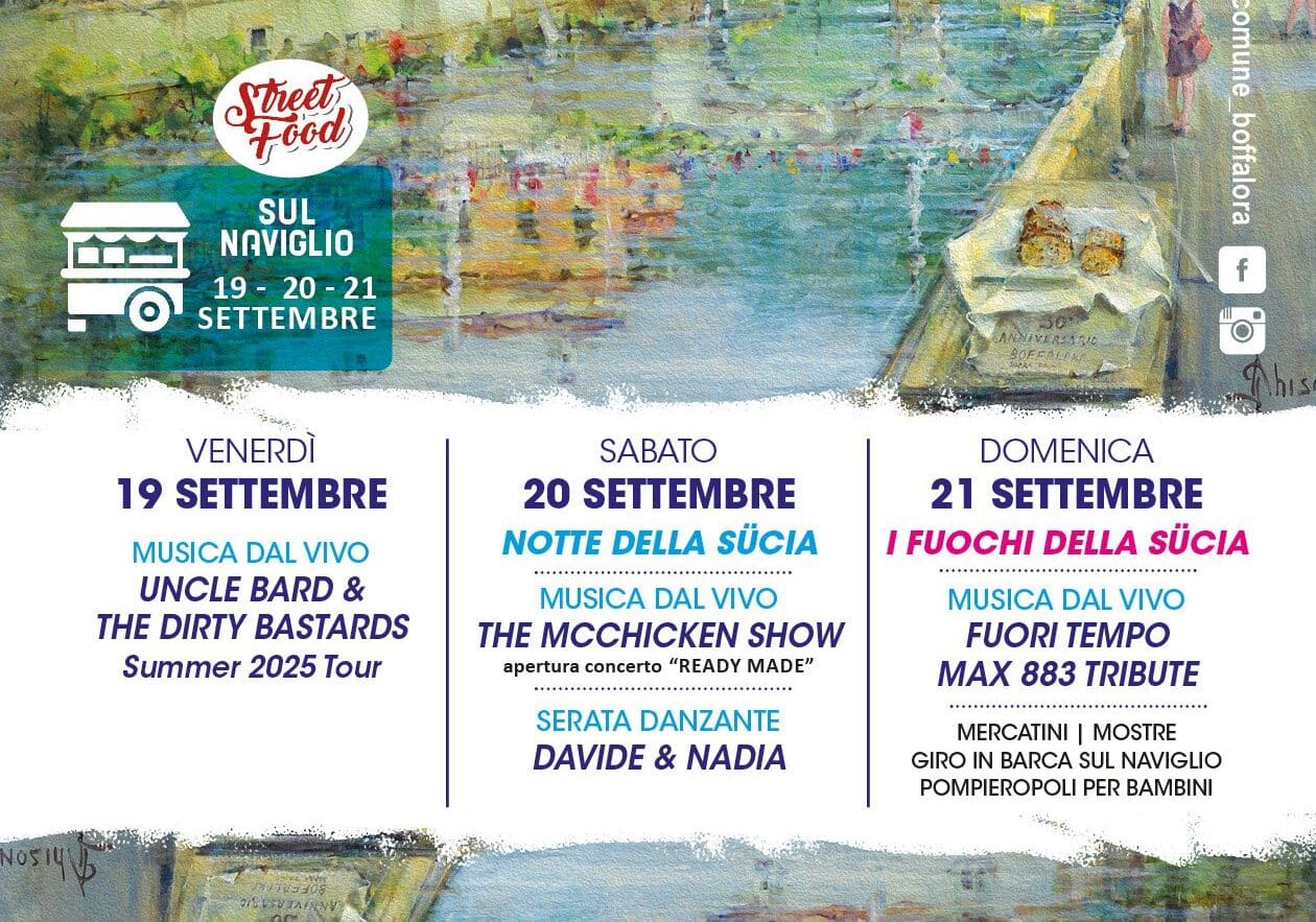 Boffalora, entra nel vivo la Festa da la Sucia numero 48: un we di grande musica (e non solo)