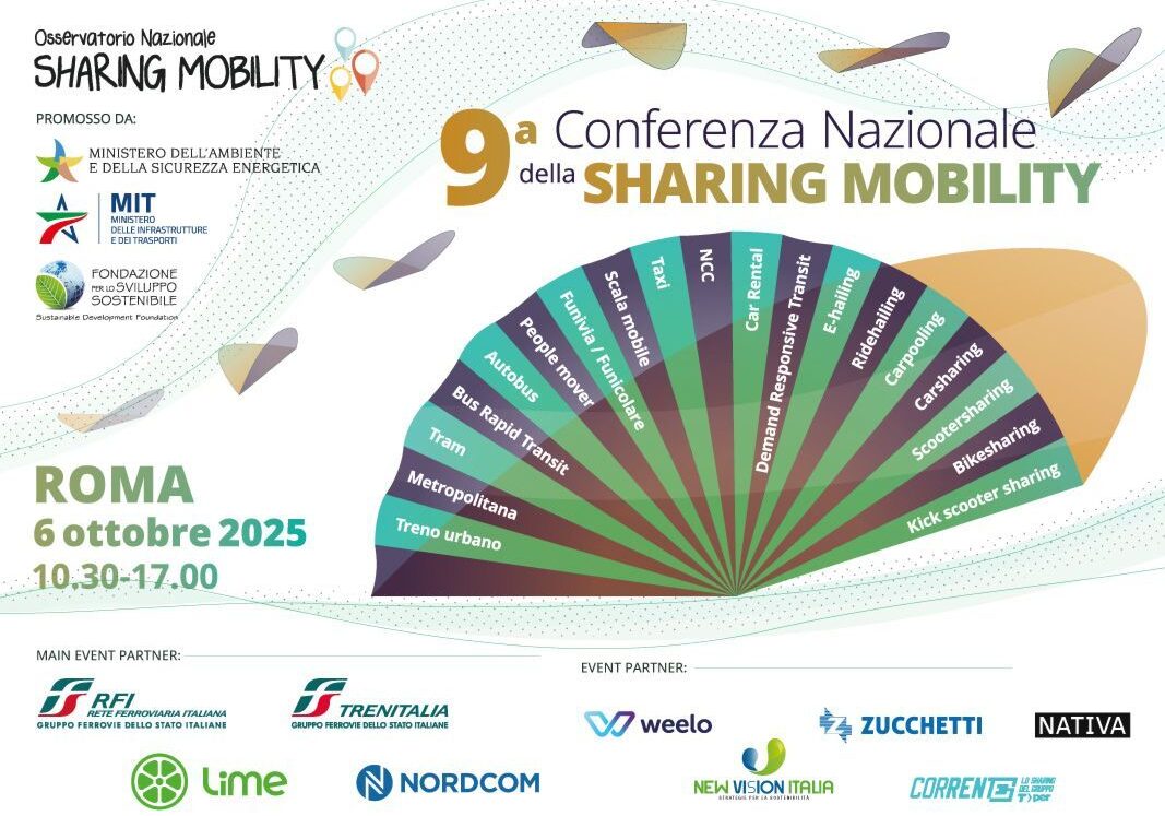Sostenibilità. Dieci anni di sharing mobility: al via oggi a Roma la Conferenza Nazionale