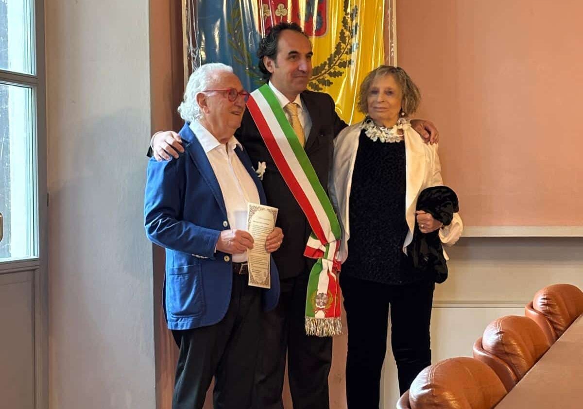 Cassinetta, la splendida festa per i 60 anni di matrimonio tra Renata ed Ezio Santin
