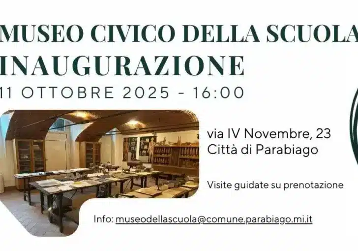 Parabiago, appuntamenti al Museo Civico e con l’Università Terza Età