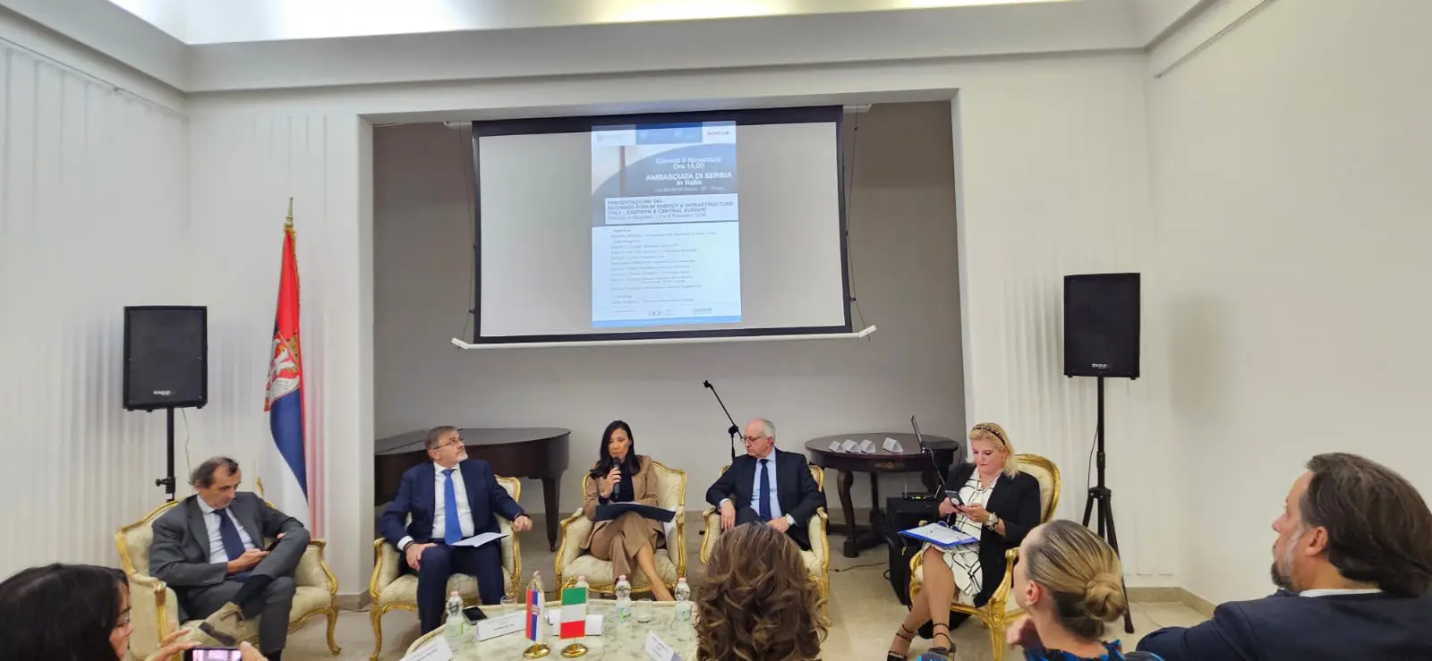 Presentato a Roma il Business Forum Energia e Infrastrutture in programma a febbraio a Belgrado