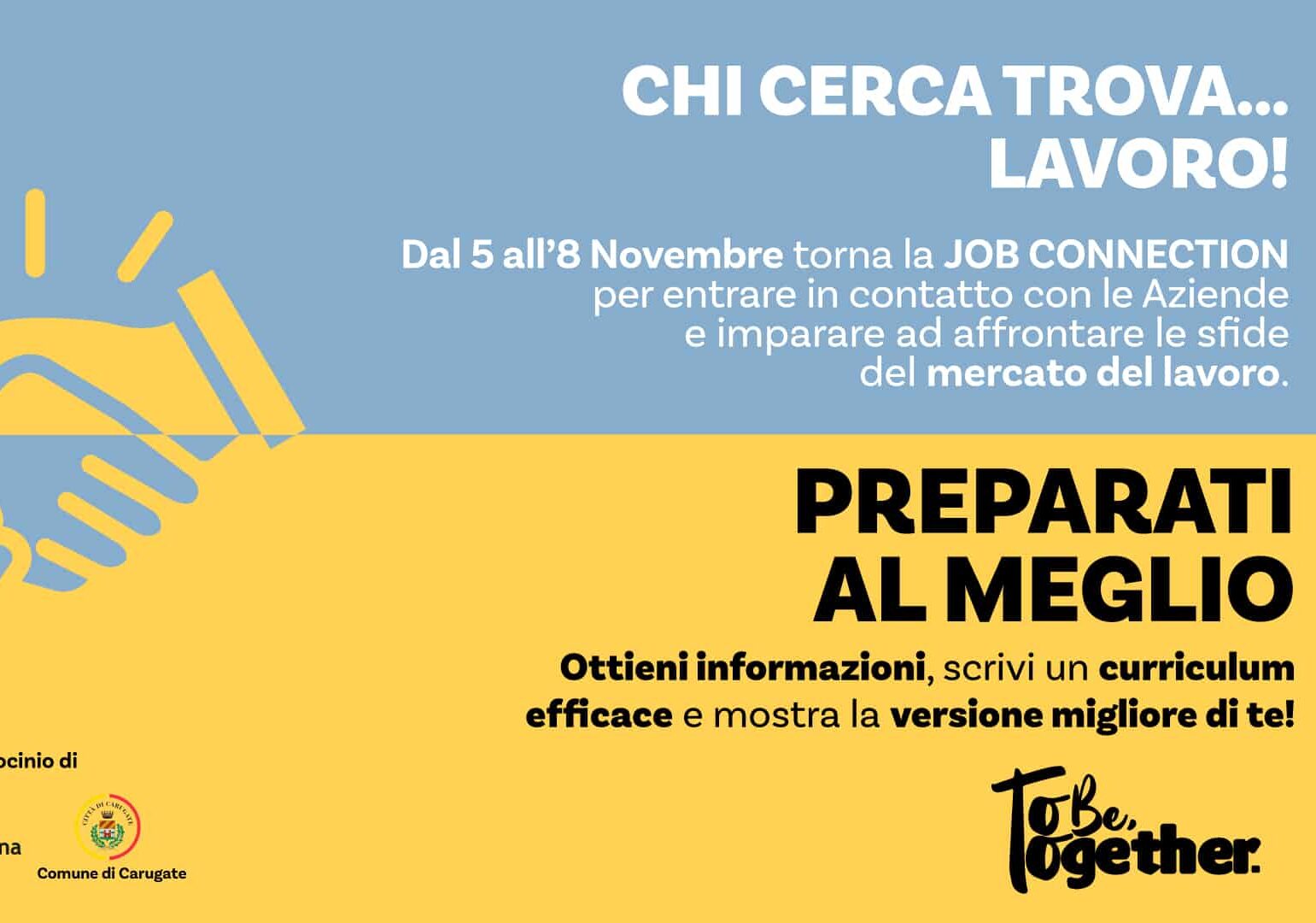 Lavoro e talenti si incontrano al Centro Commerciale Carosello: in arrivo la seconda edizione di “Job Connection”