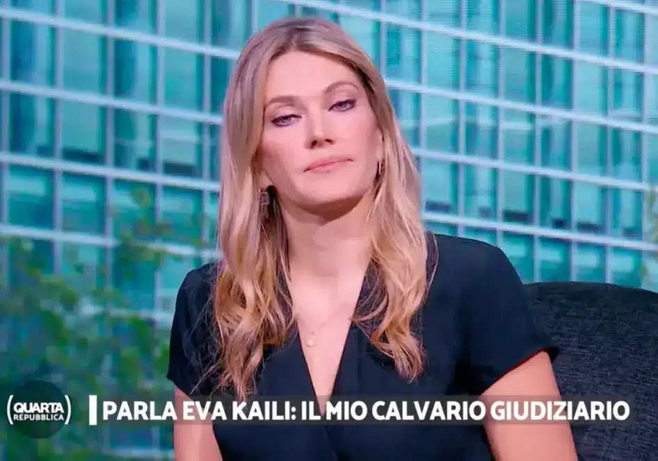 Eva Kaili da Nicola Porro: per ora niente processo, solo la gogna dei forcaioli