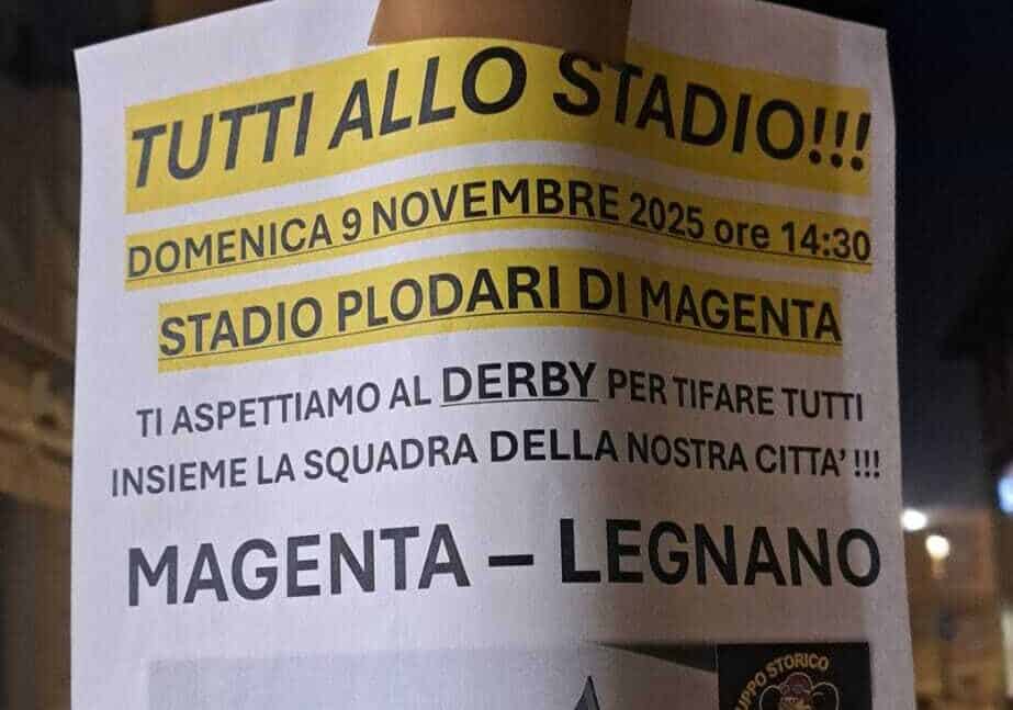Tutti allo Stadio! Domani il grande derby Magenta-Legnano infiamma il “Plodari”