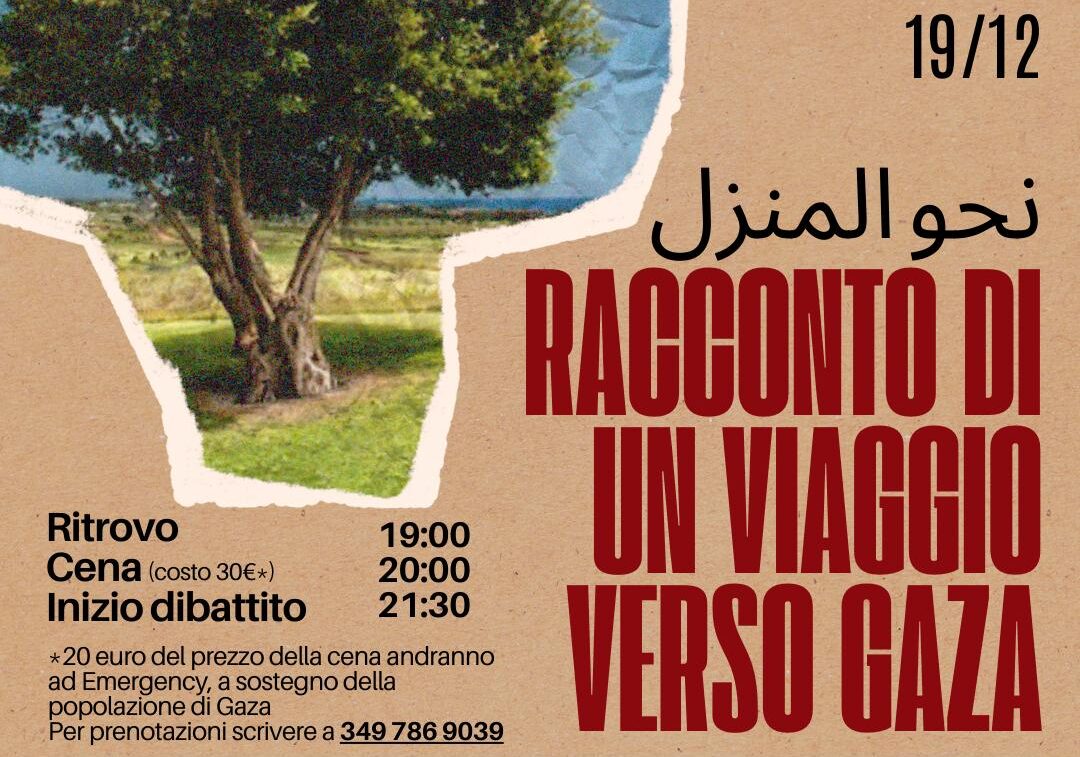 In viaggio verso Gaza: una serata per la pace a Legnano