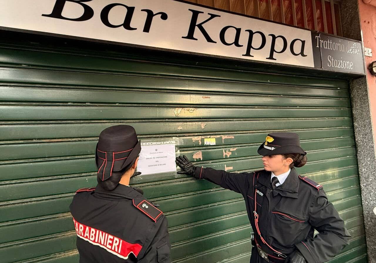Castano Primo: sospesa per 15 giorni la licenza del bar Kappa
