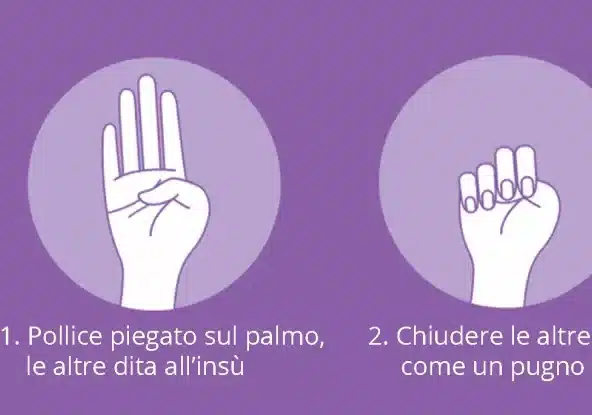 Varese: abusi dall’ex amante, donna si salva col segnale antiviolenza