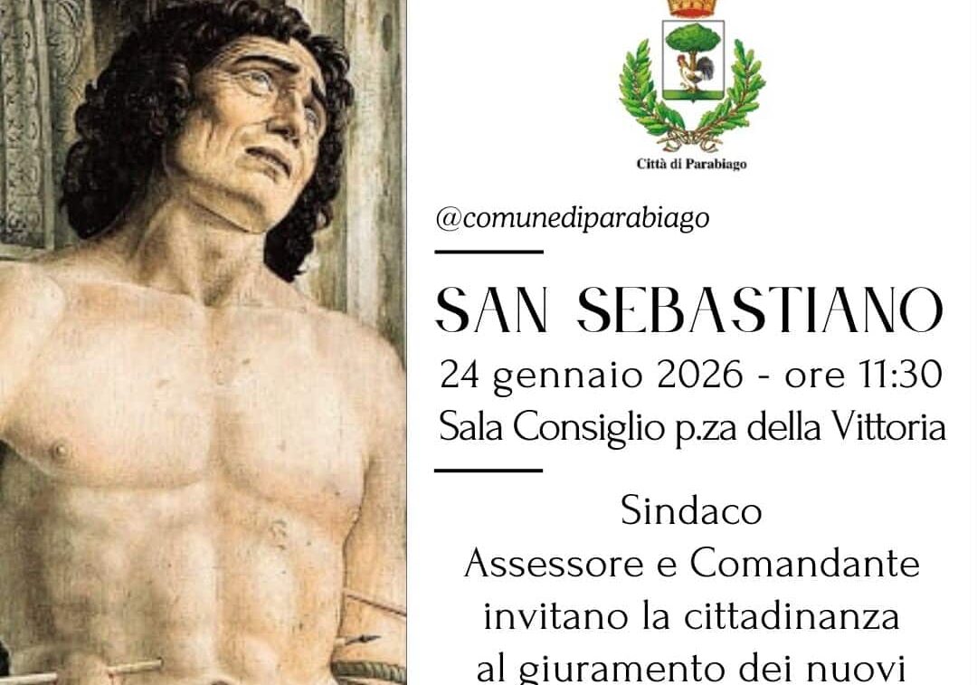 Parabiago celebra San Sebastiano con la testimonianza di Marco Ravaglia