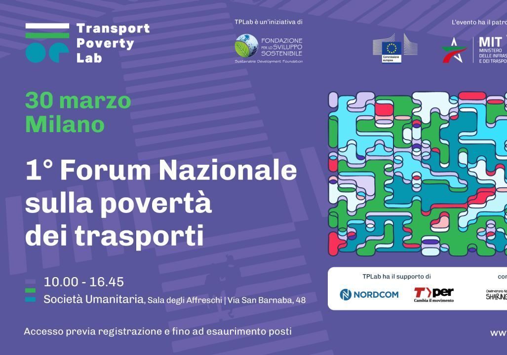 Milano, conto alla rovescia per il primo forum dedicato alla povertà nei trasporti