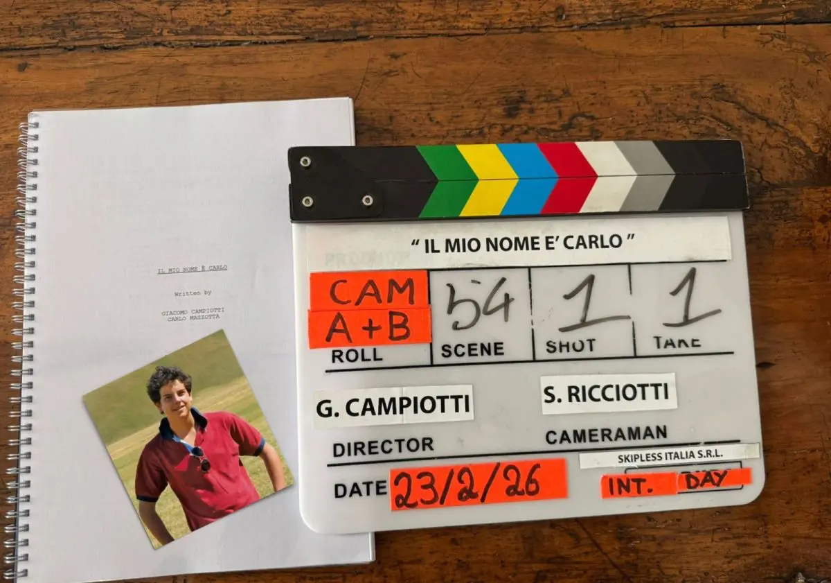 Al via le riprese di “Il mio nome è Carlo”, film tv prossimamente su Canale 5 dedicato al Santo Acutis