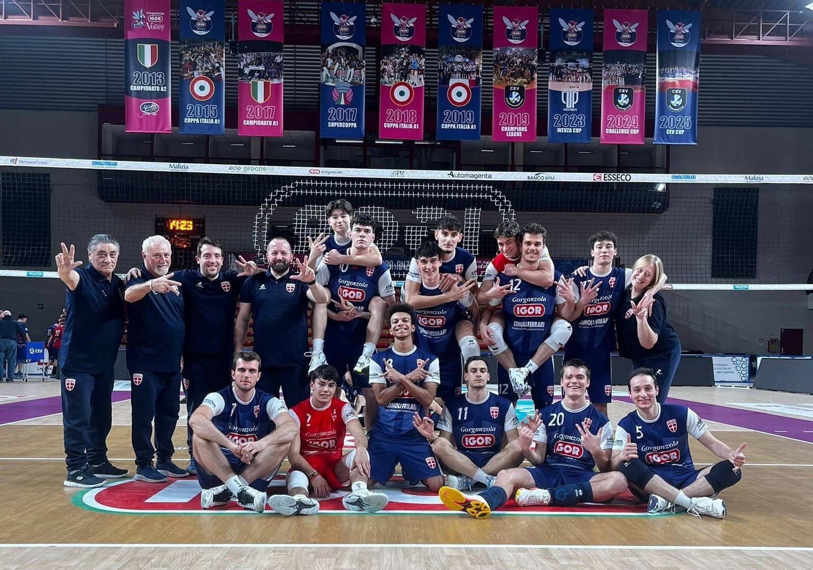 ASD Volley Novara: per i giovani di belle speranze ci sono le Final Four. Obiettivo centrato