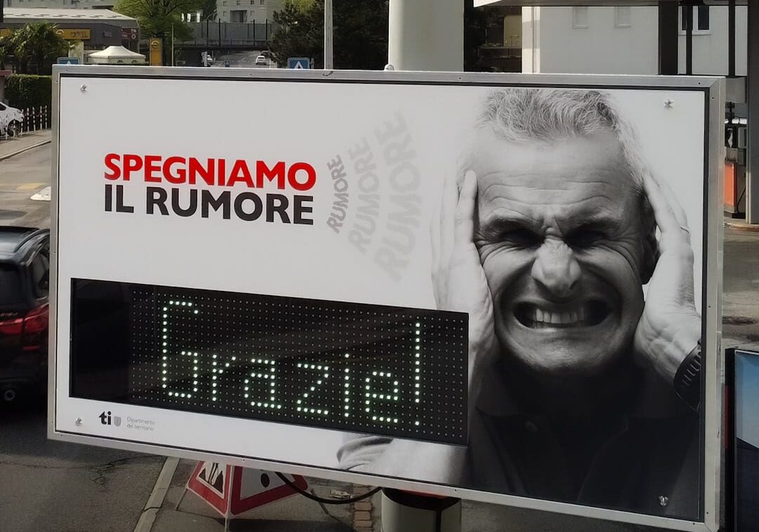 Canton Ticino. “Il silenzio è importante per la nostra salute. Il rumore fa ammalare”