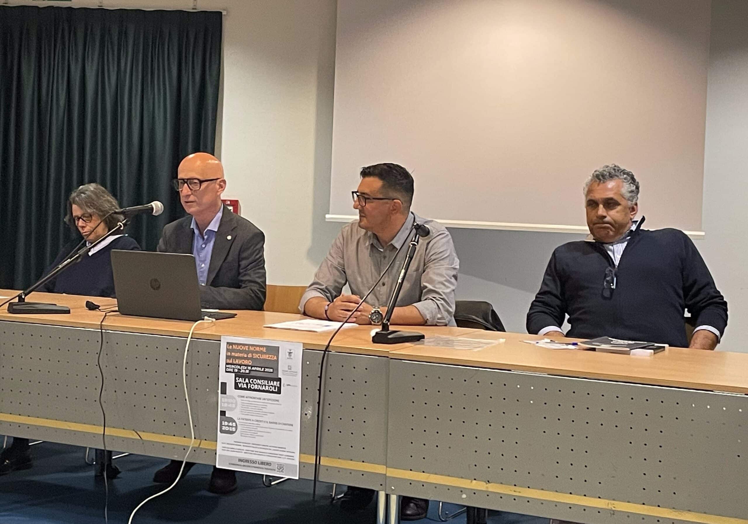 Le nuove norme in materia di sicurezza sul lavoro, informarsi con l’Unione Artigiani. E già la scuola è un luogo di lavoro.