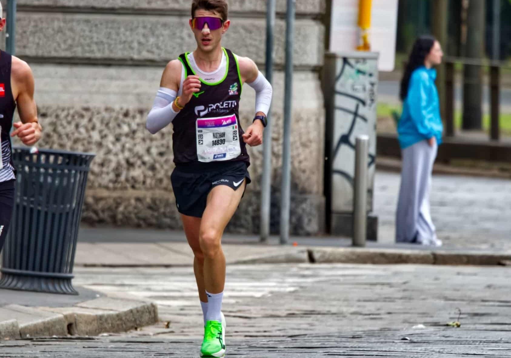 Magenta: ottimo debutto nella maratona di Milano per Nathan Baronchelli