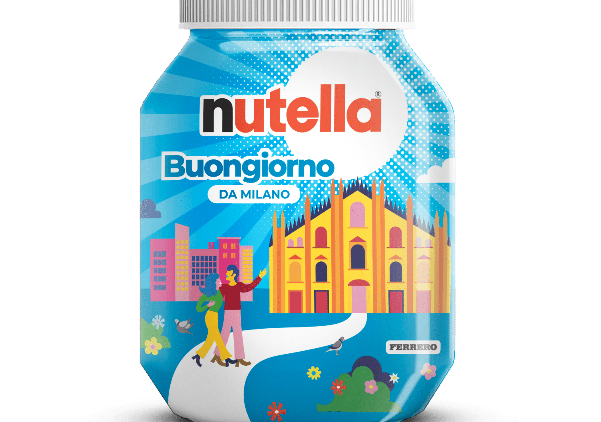 Nutella, ecco una limited edition dedicata a Milano