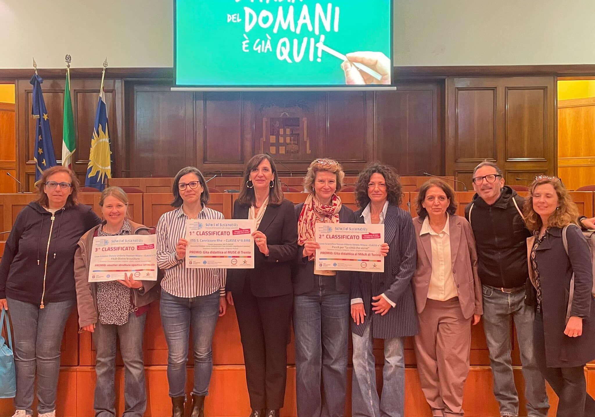 La “Città che vorrei” : il primo premio va al ‘Cannizzaro’ di Rho