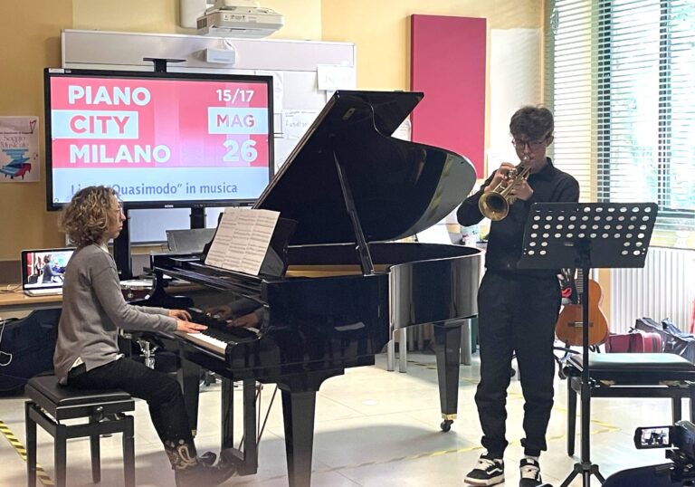Piano City ha fatto tappa anche a Magenta, al liceo Quasimodo