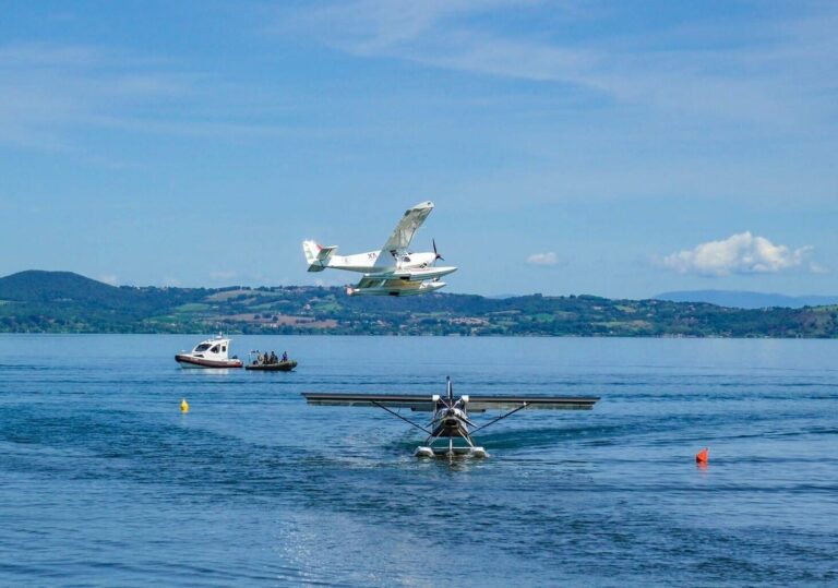 Parte dal Lago Maggiore il Giro d’Italia in idrovolante