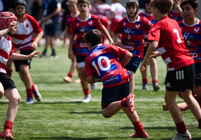 Minirugby. Trofeo del Galletto 2026: emozioni e divertimento al Red&Blue Stadium