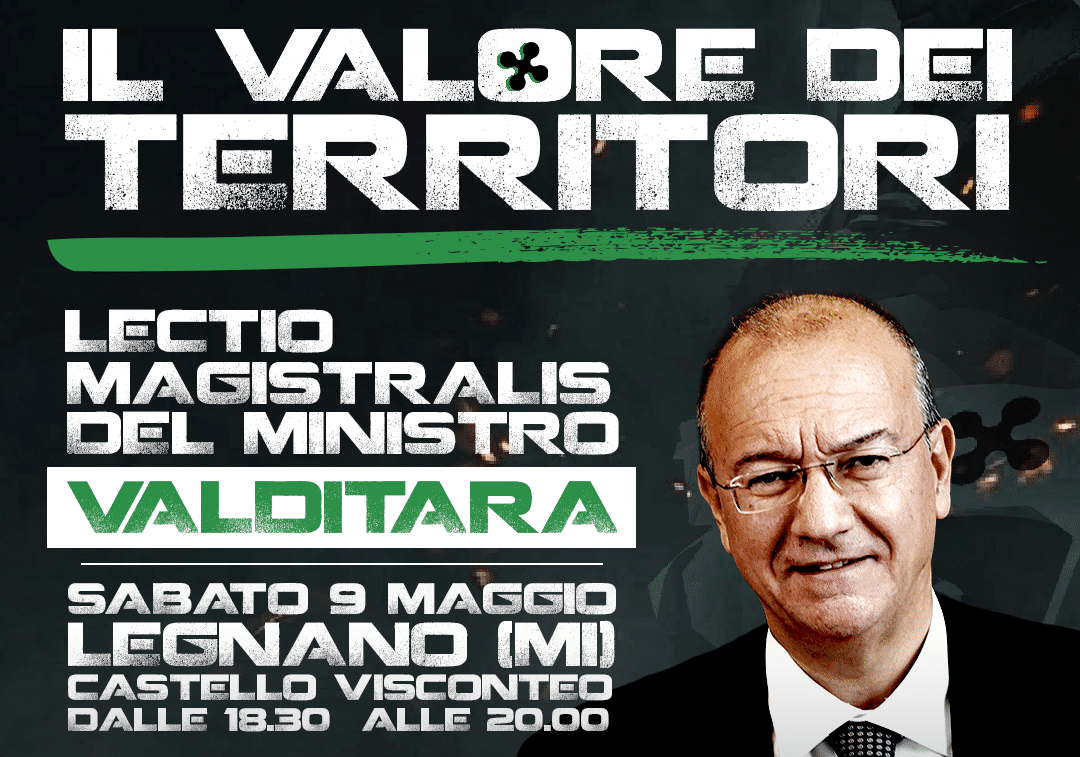 Il Ministro Valditara a Legnano con i Giovani della Lega