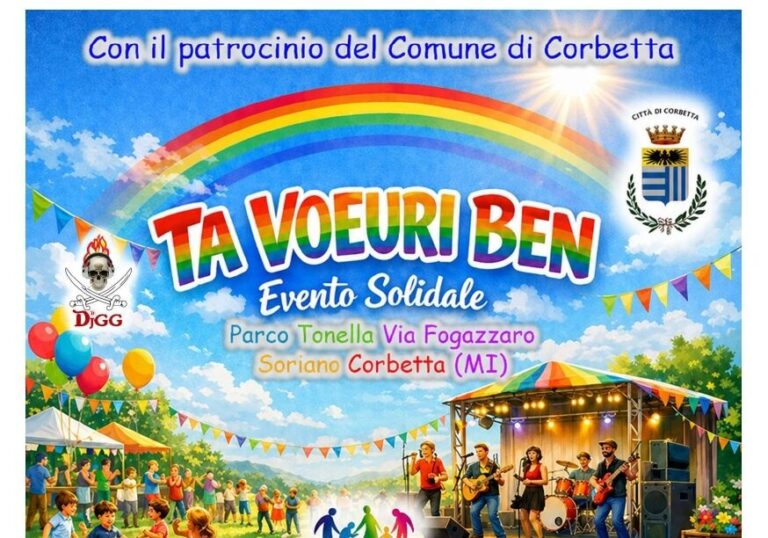 Ta voeuri ben,  oggi e domani musica e solidarietà al parco di Soriano