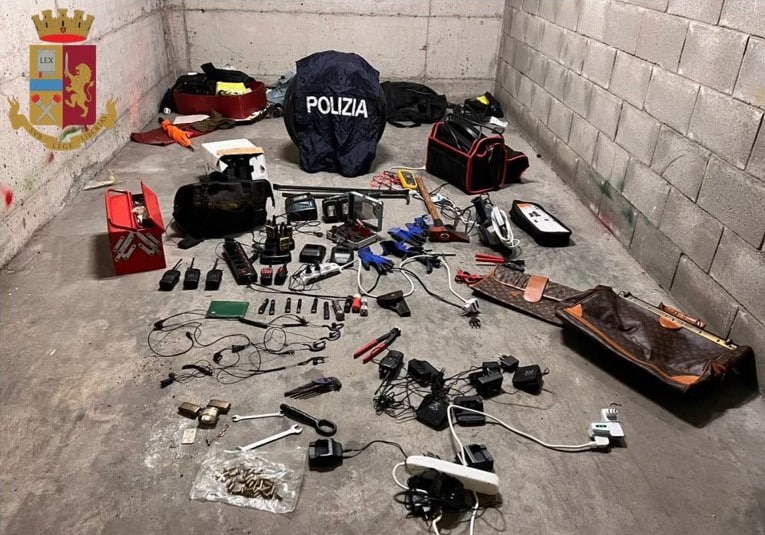 Banda specializzata in furti, 4 arresti nel Milanese